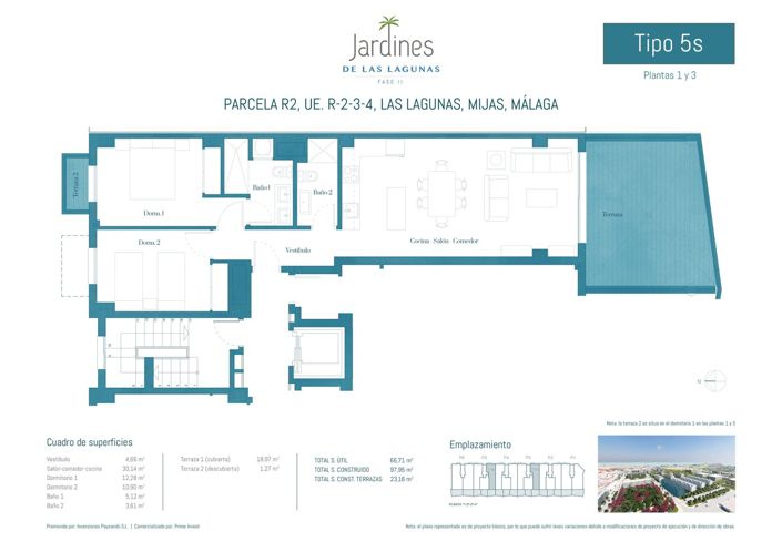 Image No.14-2 Bed Apartment for sale