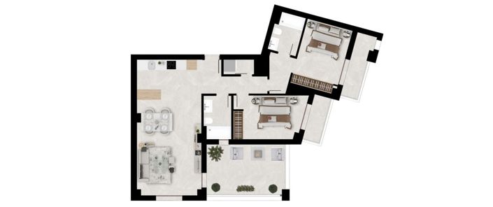 Image No.29-3 Bed Apartment for sale