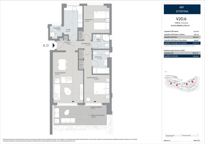 Image No.9-3 Bed Apartment for sale
