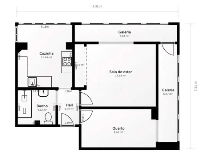 Image No.21-1 Bed Apartment for sale