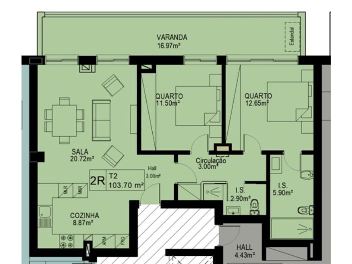 Image No.7-Appartement de 2 chambres à vendre à Olhão