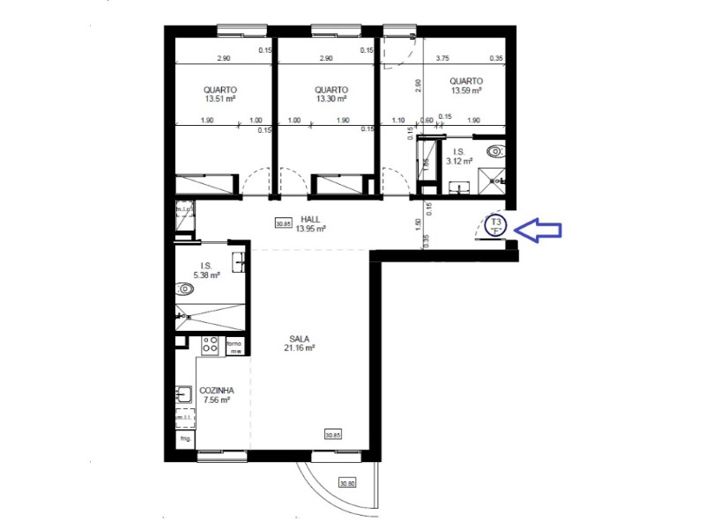 Image No.15-3 Bed Apartment for sale
