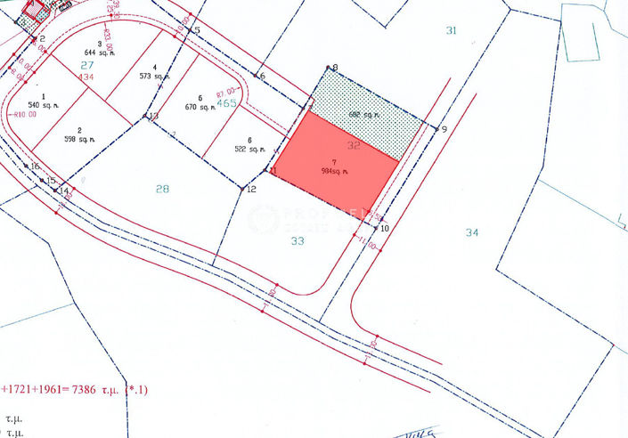 Image No.2-Terrain à vendre à Leivadia