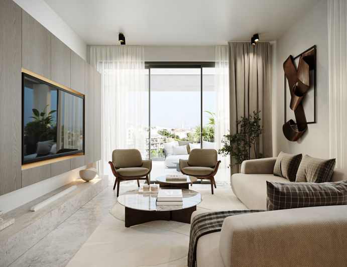 Image No.7-Appartement de 2 chambres à vendre à Agios Athanasios