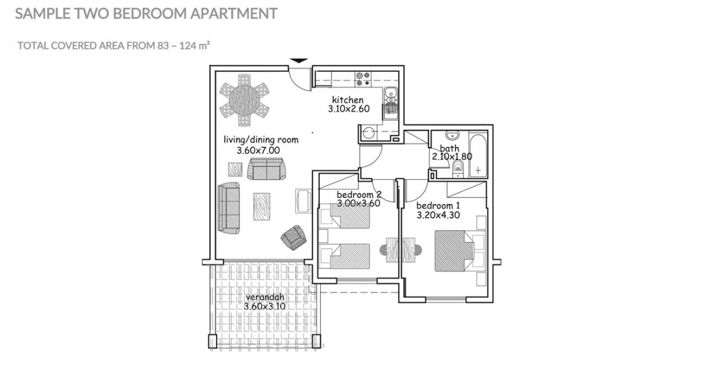 Image No.10-2 Bed Apartment for sale