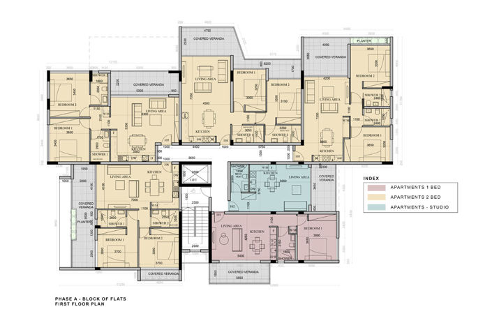 Image No.11-1 Bed Apartment for sale