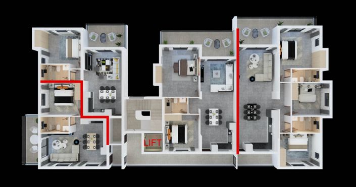 Image No.21-Appartement de 3 chambres à vendre à Kato Paphos