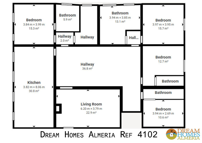 Image No.32-Maison de campagne de 4 chambres à vendre à Oria