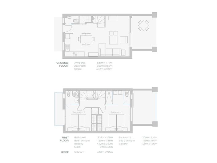 Image No.10-2 Bed Duplex for sale