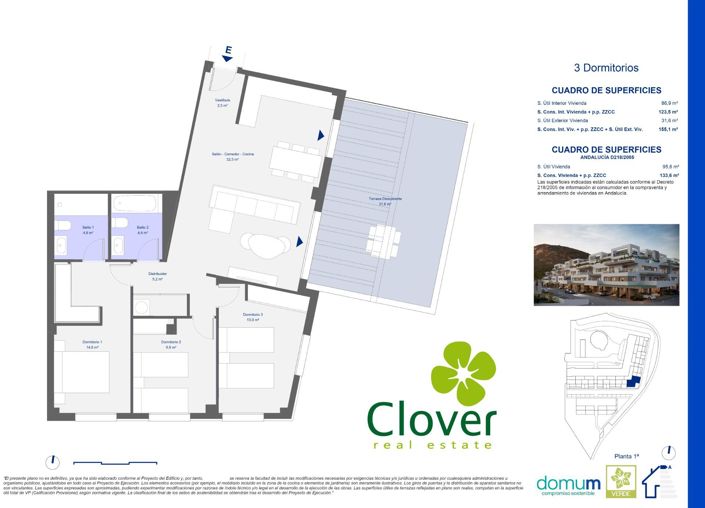 Image No.3-3 Bed Flat for sale