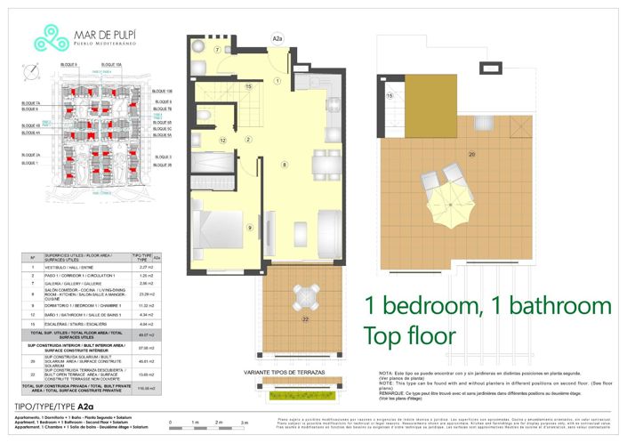 Image No.15-Appartement de 1 chambre à vendre à San Juan De Los Terreros