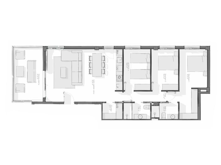 Image No.3-3 Bed Apartment for sale