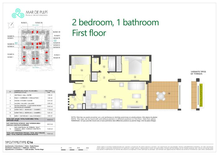 Image No.14-2 Bed Apartment for sale