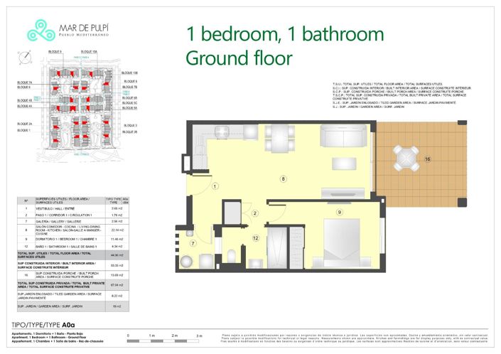 Image No.13-1 Bed Apartment for sale