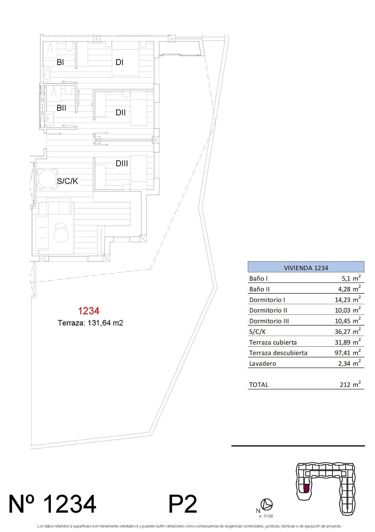 Image No.15-3 Bed Apartment for sale