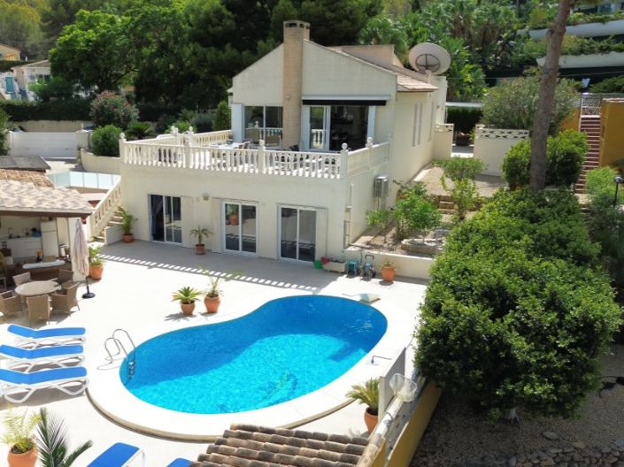 Image No.1-Villa de 4 chambres à vendre à L`Alfàs del Pi
