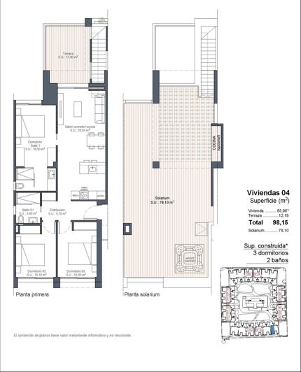 Image No.23-3 Bed Apartment for sale