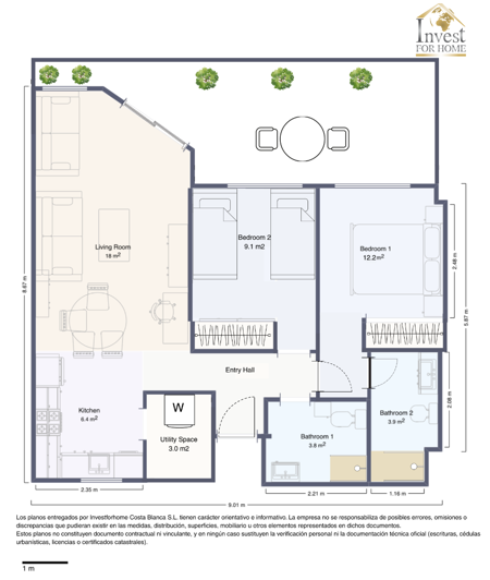 Image No.21-2 Bed Apartment for sale