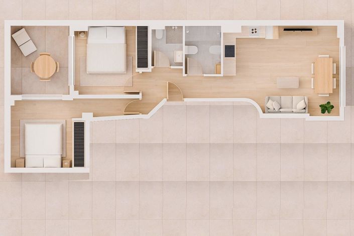 Image No.20-2 Bed Apartment for sale