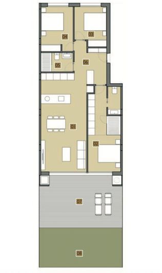 Image No.21-3 Bed Apartment for sale