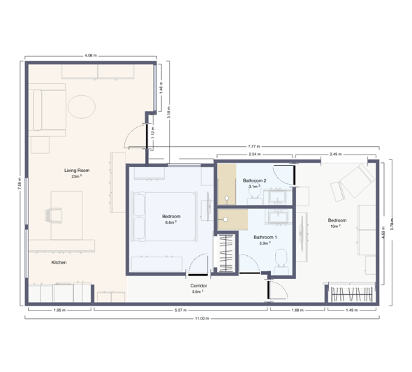 Image No.27-2 Bed Villa for sale