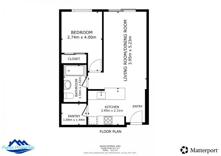 Image No.20-1 Bed Apartment for sale