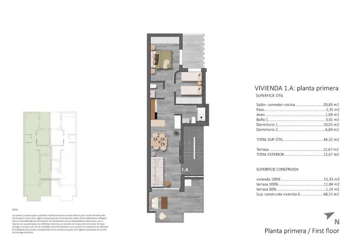 Image No.26-2 Bed Apartment for sale