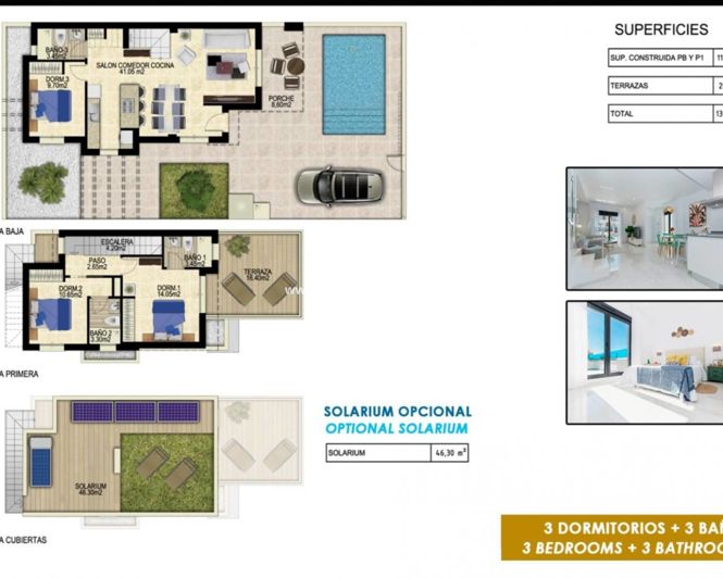 Image No.5-3 Bed Villa for sale