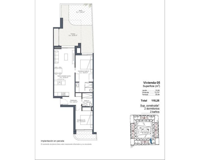 Image No.23-Appartement de 2 chambres à vendre à Ciudad Quesada