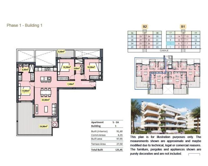Image No.22-Appartement de 3 chambres à vendre à Torre Pacheco Town