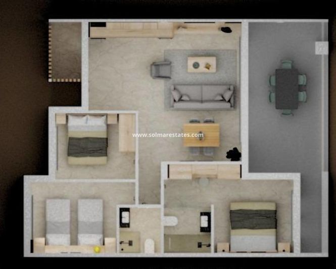 Image No.25-2 Bed Apartment for sale