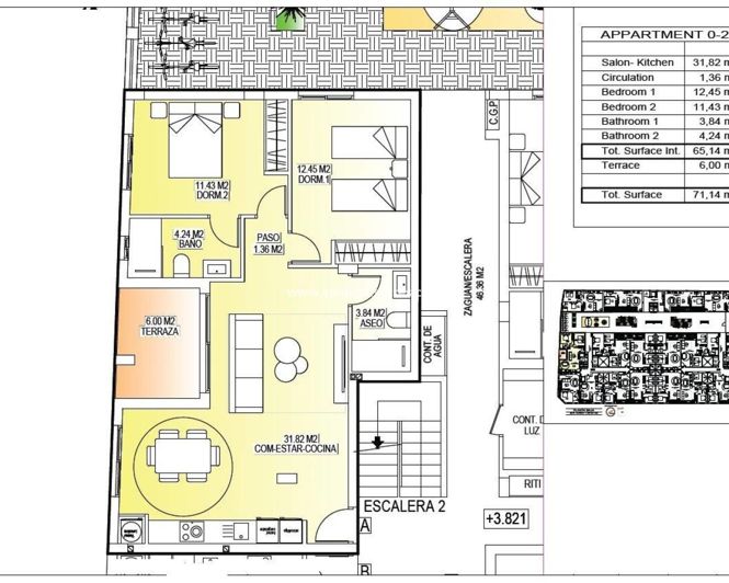 Image No.38-2 Bed Apartment for sale
