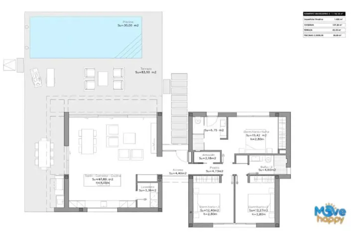 Image No.8-3 Bed Villa for sale