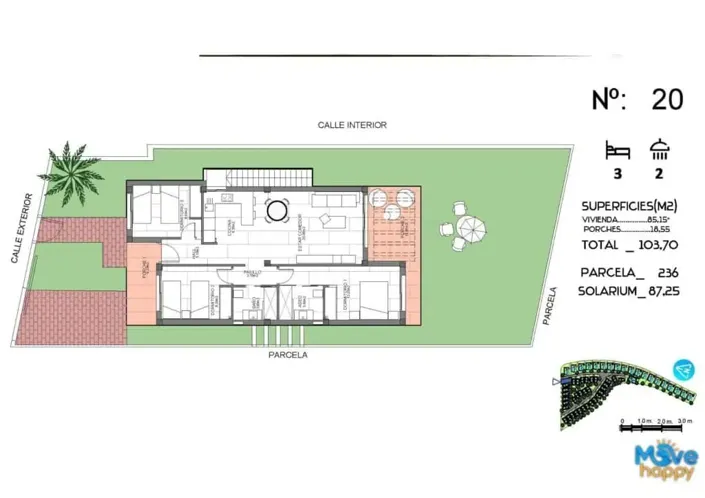 Image No.9-Villa de 3 chambres à vendre à Algorfa