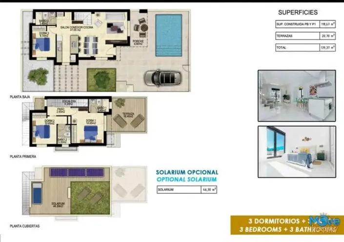 Image No.30-3 Bed Villa for sale