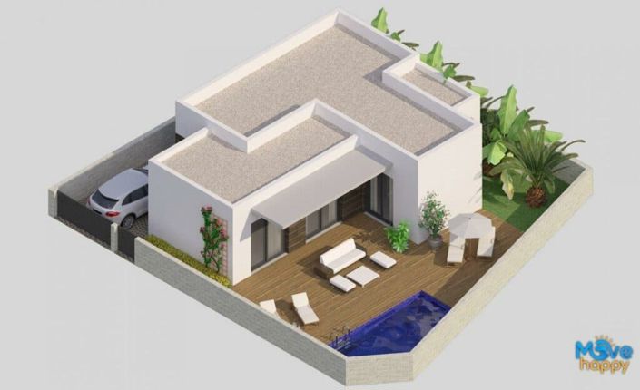 Image No.2-Villa de 2 chambres à vendre à Benijofar