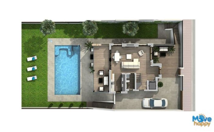 Image No.2-Villa de 3 chambres à vendre à Ciudad Quesada