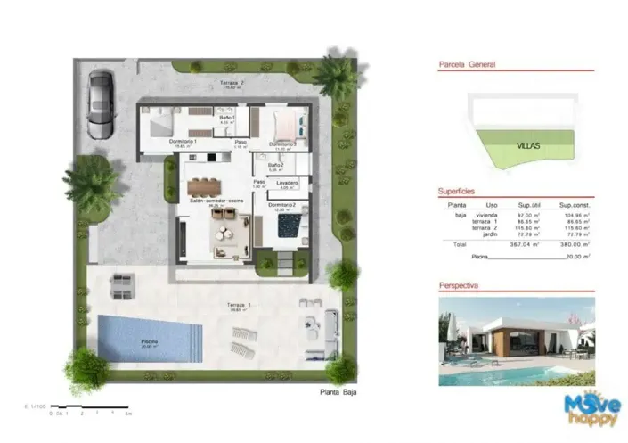 Image No.17-3 Bed Villa for sale