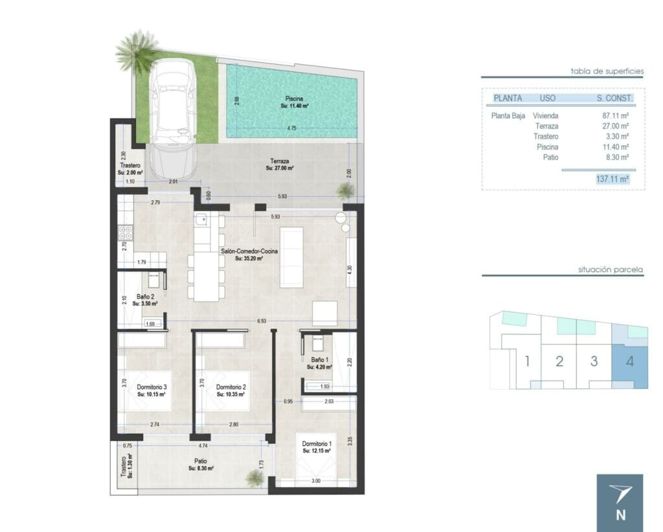 Image No.7-3 Bed Apartment for sale