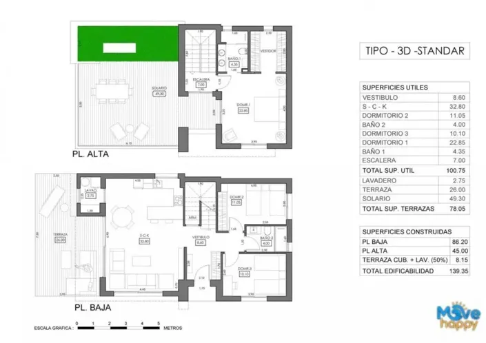 Image No.9-3 Bed Villa for sale