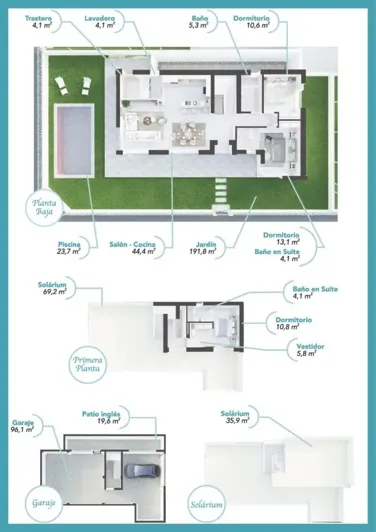 Image No.17-Villa de 3 chambres à vendre à Los Alcázares