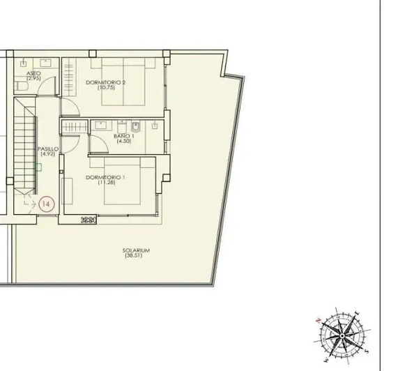 Image No.21-3 Bed Penthouse for sale