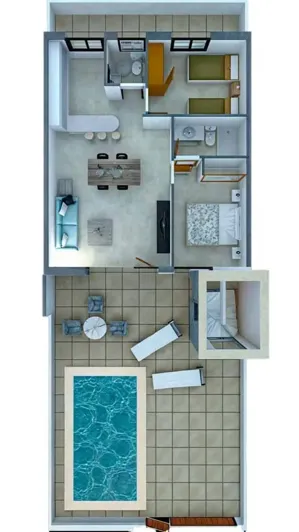 Image No.22-2 Bed Townhouse for sale