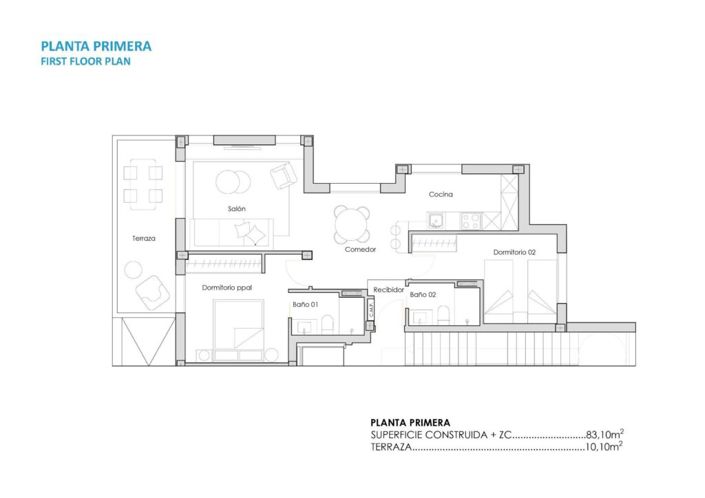 Image No.22-2 Bed Apartment for sale