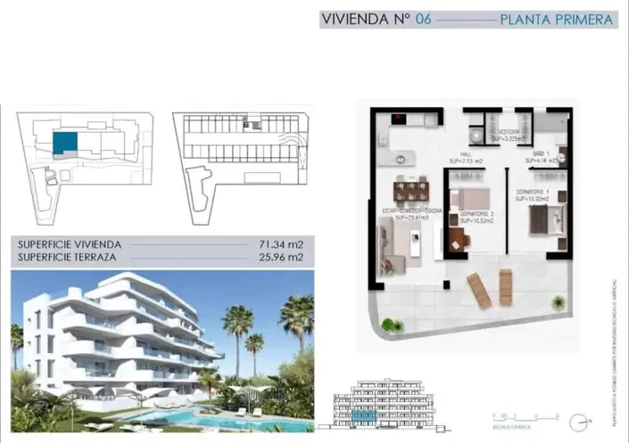 Image No.11-2 Bed Apartment for sale