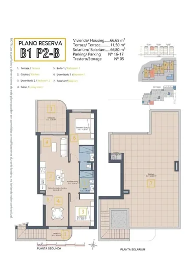 Image No.9-Penthouse de 2 chambres à vendre à Los Alcázares