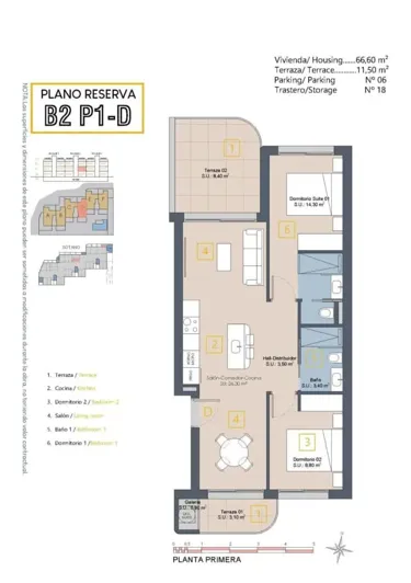 Image No.9-Appartement de 2 chambres à vendre à Los Alcázares