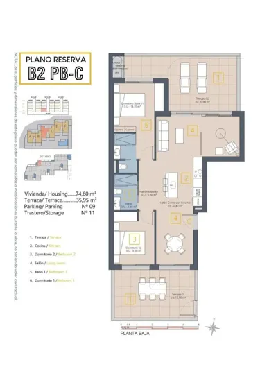 Image No.9-Appartement de 3 chambres à vendre à Los Alcázares