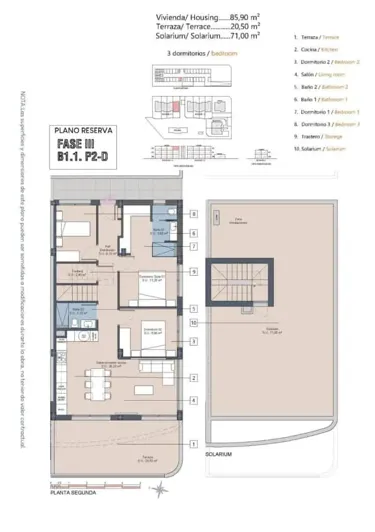 Image No.25-3 Bed Penthouse for sale