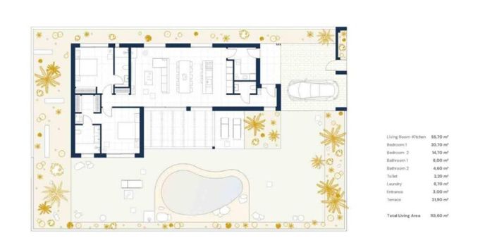 Image No.30-2 Bed Villa for sale